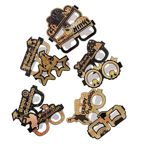 Operitacx 1 Satz Brillendekoration Für Die Abschlusssaison Abschlussfeier Brille Partybrille Graduation Abschlusssaison-brille Silvester-party-brille Abschluss Zubehör Grad Papier 10st Operitacx 1 Satz Brillendekoration Für Die Abschlusssaison Abschlussfeier Brille Partybrille Graduation Abschlusssaison-brille Silvester-party-brille Abschluss Zubehör Grad Papier 10st von Operitacx