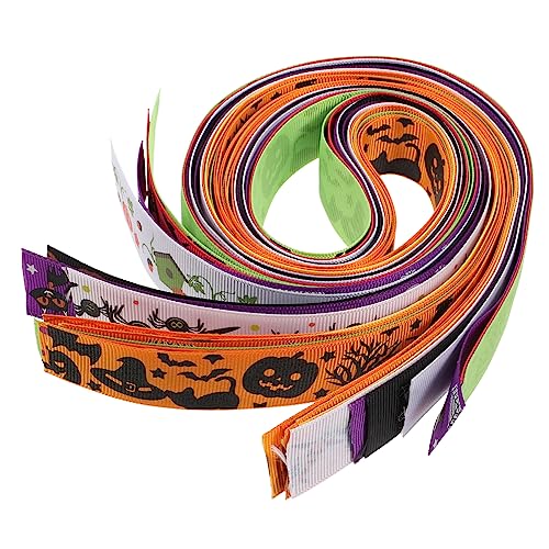 Operitacx 1 Satz Halloween-band Halloween-kabelband Schleife Thematisiert Schüttgut Party Halloween-druckband Dekore Aus Bändern Selber Machen Halloween-bänder Diy-bänder Polyester 13 Stück Operitacx 1 Satz Halloween-band Halloween-kabelband Schleife Thematisiert Schüttgut Party Halloween-druckband Dekore Aus Bändern Selber Machen Halloween-bänder Diy-bänder Polyester 13 Stück von Operitacx