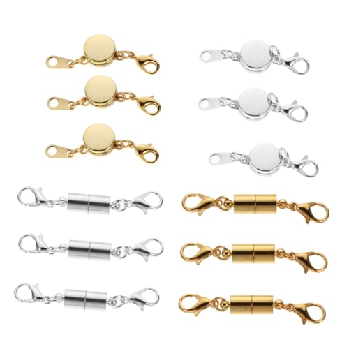Operitacx 1 Satz Halskettenverschluss Layering Verschluss Schmuckverschlüsse Schlüssel Silber Halsketten Armband Verlängerungsverbinder Für Halsketten Legierung 12 Stück Operitacx 1 Satz Halskettenverschluss Layering Verschluss Schmuckverschlüsse Schlüssel Silber Halsketten Armband Verlängerungsverbinder Für Halsketten Legierung 12 Stück von Operitacx