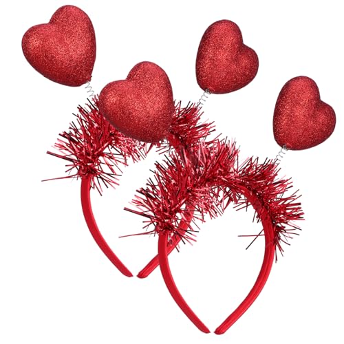 Operitacx 1 Satz Herzförmiges Stirnband Rotes Valentinstag Haaraccessoire Leicht Und Bequem Für Partys Hochzeiten Und Cosplay Auffälliges Design Für Besondere Anlässe 2 Stück Operitacx 1 Satz Herzförmiges Stirnband Rotes Valentinstag Haaraccessoire Leicht Und Bequem Für Partys Hochzeiten Und Cosplay Auffälliges Design Für Besondere Anlässe 2 Stück von Operitacx