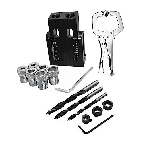Operitacx 1 Satz Holzbohrpositionierer Teiliges Kit mit Gewöhnlichen Bohrern und Präzise Holzbohrhilfe für Exakte Positionierung und Schnelles Bohren Langlebig und Professionell für Operitacx 1 Satz Holzbohrpositionierer Teiliges Kit mit Gewöhnlichen Bohrern und Präzise Holzbohrhilfe für Exakte Positionierung und Schnelles Bohren Langlebig und Professionell für von Operitacx