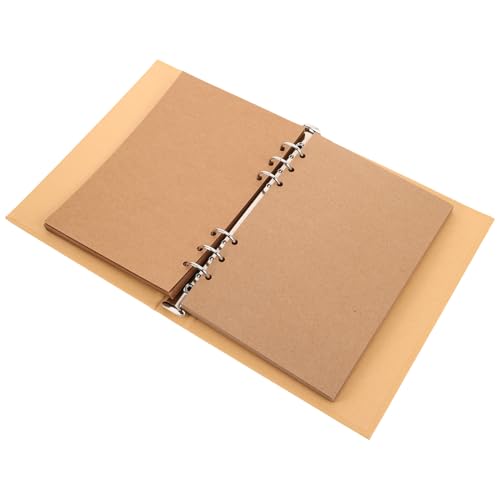 Operitacx 1 Satz Kraftpapier für Vintage Scrapbook mit Großzügigem Stauraum für Fotos und Journale für Besondere Anlässe Operitacx 1 Satz Kraftpapier für Vintage Scrapbook mit Großzügigem Stauraum für Fotos und Journale für Besondere Anlässe von Operitacx