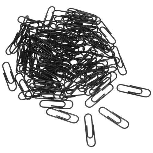 Operitacx 1 Satz Kreative Büroklammern Set aus Niedlichen Papierclips Verschiedenen Formen für Bürobedarf und Dokumentenorganisation Schwarz Dekorativ und Funktional Operitacx 1 Satz Kreative Büroklammern Set aus Niedlichen Papierclips Verschiedenen Formen für Bürobedarf und Dokumentenorganisation Schwarz Dekorativ und Funktional von Operitacx