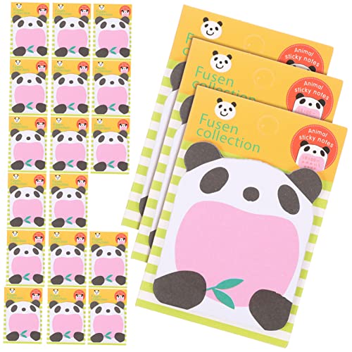 Operitacx 1 Satz Kreative Tier Memo Sticker Niedliche Cartoon Tierformen Selbstklebende Notizblätter Für Schule Büro Und Zuhause Scrapbooking Und Organisation Für Freunde 20 Stück von Operitacx