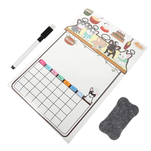 Operitacx 1 Satz Magnetisches Kühlschrank Whiteboard Wiederbeschreibbare Erinnerungstafel für To Do Listen und Planung für Büro Schule und Zuhause Stift und Radiergummi Operitacx 1 Satz Magnetisches Kühlschrank Whiteboard Wiederbeschreibbare Erinnerungstafel für To Do Listen und Planung für Büro Schule und Zuhause Stift und Radiergummi von Operitacx