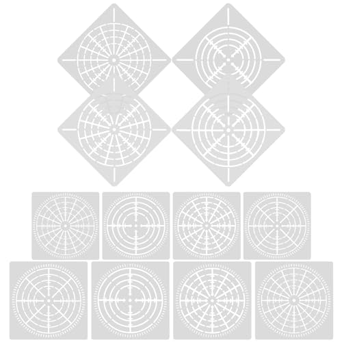 Operitacx 1 Satz Malschablonen Set Dekorative Malvorlagen Für Kreative Diy Projekte Wiederverwendbare Schablonen Für Wandmalerei Kunsthandwerk Und Basteln 12blatt Operitacx 1 Satz Malschablonen Set Dekorative Malvorlagen Für Kreative Diy Projekte Wiederverwendbare Schablonen Für Wandmalerei Kunsthandwerk Und Basteln 12blatt von Operitacx