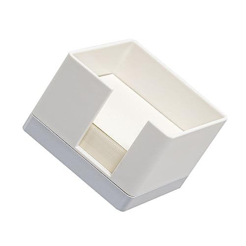 Operitacx 1 Satz Memo Box Organizer für Schreibtisch Notizblock Halter und Memo Pad Aufbewahrung für Büro und Schule für Notizen und Erinnerungen Leicht und Tragbar mit Haftnotizen von Operitacx