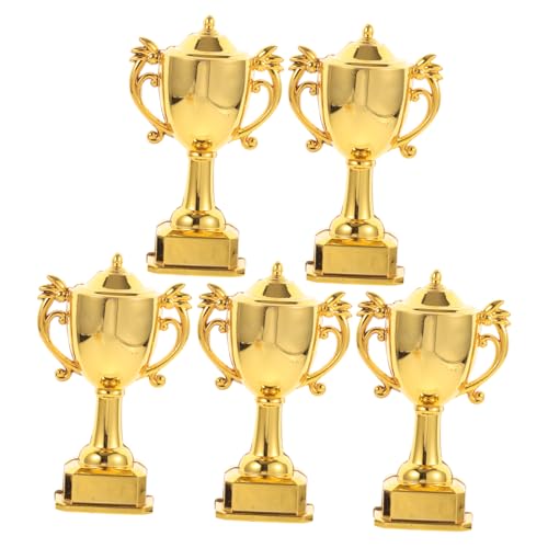Operitacx 1 Satz Miniatur Trophäen Kuchen Dekoration Für Wettbewerbe Und Feiern Party Zubehör Für Geburtstagsfeiern Sicher Und Leicht Zu Reinigen 5 Stück von Operitacx