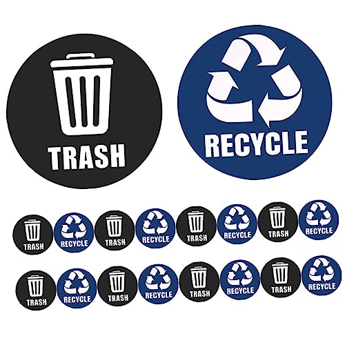 Operitacx 1 Satz Mülltrennung Aufkleber Selbstklebende Recycling Sticker für Mülleimer und Abnehmbar für Zuhause Büro und Supermarkt zur Abfalltrennung Operitacx 1 Satz Mülltrennung Aufkleber Selbstklebende Recycling Sticker für Mülleimer und Abnehmbar für Zuhause Büro und Supermarkt zur Abfalltrennung von Operitacx