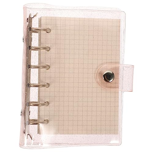 Operitacx 1 Satz Multifunktionales Notizbuch mit PVC Hülle Ringe Ordner Punktpapier und Blättern für Scrapbooking Studenten und Kreative Planung von Operitacx