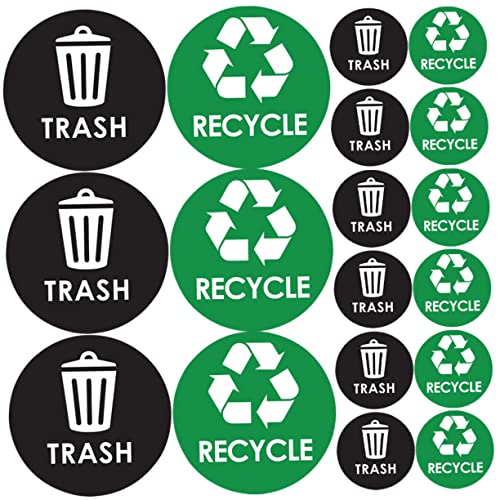 Operitacx 1 Satz Recycling Aufkleber Selbstklebende Mülltrennung Sticker für Abfallbehälter Teilig für Einfache Klassifizierung von Müll und Recycling für Verschiedene Oberflächen Operitacx 1 Satz Recycling Aufkleber Selbstklebende Mülltrennung Sticker für Abfallbehälter Teilig für Einfache Klassifizierung von Müll und Recycling für Verschiedene Oberflächen von Operitacx
