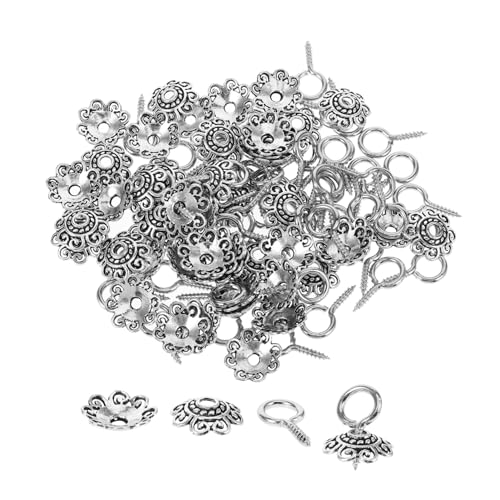 Operitacx 1 Satz Spacer Beads mit Augenstecker Diy Schmuckzubehör für Armbänder und Dekoration für Kreative Bastelprojekte von Operitacx
