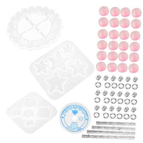 Operitacx 1 Satz Sternförmige Epoxidharz Formen Set für Windspiele Diy Bastelmaterialien für Windspiel Anhänger Silikon Gießform für Kreative Projekte und Resin Gestaltung Operitacx 1 Satz Sternförmige Epoxidharz Formen Set für Windspiele Diy Bastelmaterialien für Windspiel Anhänger Silikon Gießform für Kreative Projekte und Resin Gestaltung von Operitacx
