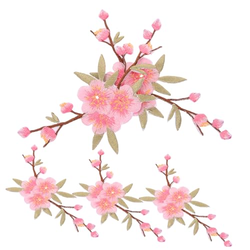 Operitacx 1 Satz Teiliges Blumenstoff Aufnäher Selbstklebende Bestickte Flicken Für Kleidung Jeans Shirts Und Taschen Einfache Anwendung Für Kreative Diy Projekte 5 Stück Operitacx 1 Satz Teiliges Blumenstoff Aufnäher Selbstklebende Bestickte Flicken Für Kleidung Jeans Shirts Und Taschen Einfache Anwendung Für Kreative Diy Projekte 5 Stück von Operitacx