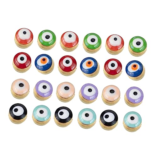 Operitacx 1 Satz Teiliges Perlen Resin Schmuckperlen Multi Farben Robuste Geruchsfreie Schmuck Accessoires Für Armbänder Halsketten Diy Bastelarbeiten Und Dekorative Handarbeiten 24 Stück von Operitacx