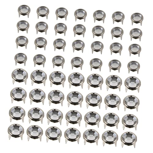 Operitacx 1 Satz Teiliges Runde Strass Krallennieten Glänzende Dekornieten Für Diy Kleidung Schuhe Taschen Jeansjacke Basteln 200 Stück Operitacx 1 Satz Teiliges Runde Strass Krallennieten Glänzende Dekornieten Für Diy Kleidung Schuhe Taschen Jeansjacke Basteln 200 Stück von Operitacx