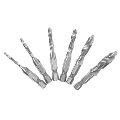 Operitacx 1 Satz Teiliges Set Hochgeschwindigkeitsstahl Bohrern mit Schneidfunktion Multifunktionale Spiralbohrer für Gewindeschneiden und Bohren für Verschiedene Anwendungen Operitacx 1 Satz Teiliges Set Hochgeschwindigkeitsstahl Bohrern mit Schneidfunktion Multifunktionale Spiralbohrer für Gewindeschneiden und Bohren für Verschiedene Anwendungen von Operitacx
