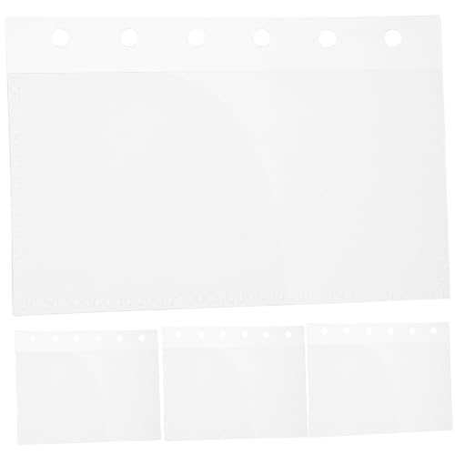 Operitacx 1 Satz Teiliges Transparente Budget Binder Taschen Wiederverwendbare Und Austauschbare Einstecktaschen Für Ringbuch Multifunktionale Dokumentenhüllen Für Bargeld Notizen 5 Stück von Operitacx