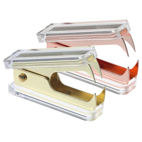 Operitacx 1 Satz Teiliges Transparenter Heftklammerentferner Aus Acryl Tragbares Leichtes Werkzeug Entfernen Von Heftklammern Für Büro Und Zuhause Gold Roségold 2 Stück Operitacx 1 Satz Teiliges Transparenter Heftklammerentferner Aus Acryl Tragbares Leichtes Werkzeug Entfernen Von Heftklammern Für Büro Und Zuhause Gold Roségold 2 Stück von Operitacx