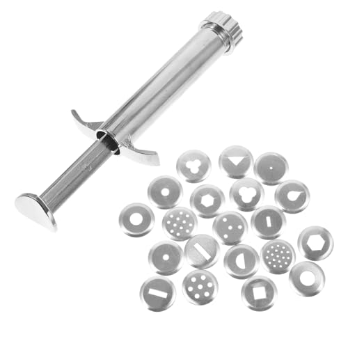 Operitacx 1 Satz Tonpresse Aus Keramik Werkzeug Mehrzweck-tonpresse Clay-extruder Aus Edelstahl -quetscher Tonpresse Aus Metall Tonextruder Mit Spitzenformen-kit Silver Rostfreier Stahl Operitacx 1 Satz Tonpresse Aus Keramik Werkzeug Mehrzweck-tonpresse Clay-extruder Aus Edelstahl -quetscher Tonpresse Aus Metall Tonextruder Mit Spitzenformen-kit Silver Rostfreier Stahl von Operitacx