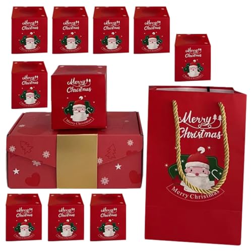 Operitacx 1 Satz Weihnachtliches mit Bouncing Boxen Kreative Geschenkschachteln für Partys und Feiertage Langlebig und Sicher Verschenken von Süßigkeiten und Geschenken Operitacx 1 Satz Weihnachtliches mit Bouncing Boxen Kreative Geschenkschachteln für Partys und Feiertage Langlebig und Sicher Verschenken von Süßigkeiten und Geschenken von Operitacx