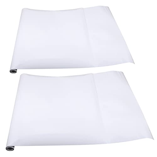 Operitacx 1 Satz Whiteboard-wandaufkleber Magnetisches Whiteboard Trocken Abwischbare Wand Trockener Radiergummi Whiteboards Flipchart Kühlschrank Whiteboard Trockenlöschtafel Sport Weiß von Operitacx