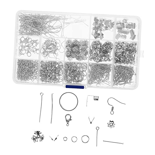 Operitacx 1 Schachtel DIY Ohrhaken Schmuckzubehör Ohrdraht Ohrhaken Leicht Langlebig für Damen Mädchen Schmuck Selber Machen Einfache Herstellung Eleganter Ohrringe von Operitacx