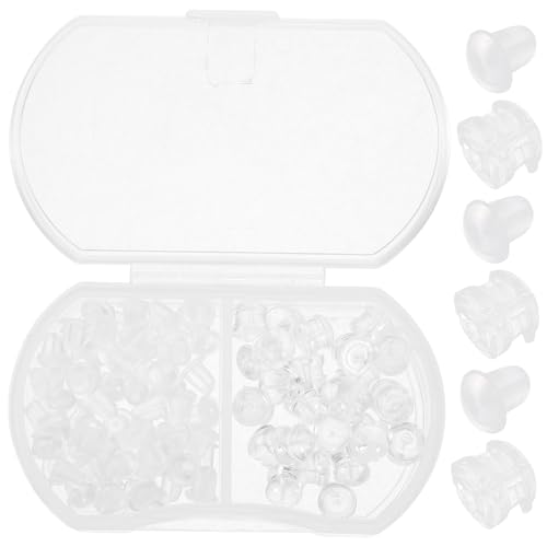 Operitacx 1 Schachtel Earring Backing Mittlere Hamburger Ohrringstopper Transparente Ohrstecker Verschlüsse für DIY Schmuckzubehör für Mehrere Ohrlöcher und Basteln Operitacx 1 Schachtel Earring Backing Mittlere Hamburger Ohrringstopper Transparente Ohrstecker Verschlüsse für DIY Schmuckzubehör für Mehrere Ohrlöcher und Basteln von Operitacx