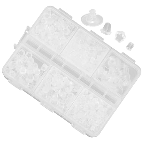 Operitacx 1 Schachtel Pierced Earring Backs Set Silikon Ohrstecker Verschlüsse Sicherer Halt Ersatz für Ohrstecker Diy Schmuckherstellung Langlebig und Flexibel Operitacx 1 Schachtel Pierced Earring Backs Set Silikon Ohrstecker Verschlüsse Sicherer Halt Ersatz für Ohrstecker Diy Schmuckherstellung Langlebig und Flexibel von Operitacx