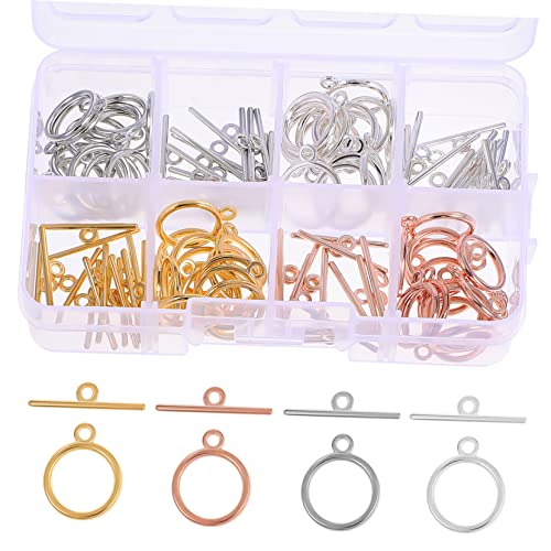 Operitacx 1 Schachtel -Taste Knebelverschlüsse für die Schmuckherstellung Schließe schlank armbandverschluss verschluss für armbänder runde Knebelverschlüsse Runde Knebelklemmen Legierung Operitacx 1 Schachtel -Taste Knebelverschlüsse für die Schmuckherstellung Schließe schlank armbandverschluss verschluss für armbänder runde Knebelverschlüsse Runde Knebelklemmen Legierung von Operitacx