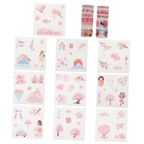 Operitacx 1 Schachtel Washi Tape Set Dekoratives Klebeband Diy Masking Tape für Notizbücher Scrapbooking Geschenkbox mit Vielfältigen Mustern für Tagebuchgestaltung und Bastelarbeiten Operitacx 1 Schachtel Washi Tape Set Dekoratives Klebeband Diy Masking Tape für Notizbücher Scrapbooking Geschenkbox mit Vielfältigen Mustern für Tagebuchgestaltung und Bastelarbeiten von Operitacx