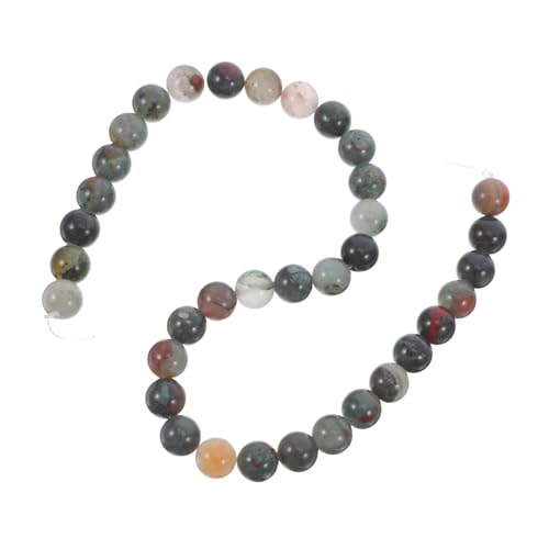 Operitacx 1 Set Afrikanische Streuperlen Kristallperlen Für Armbänder Naturstein Lose Perlen Schmuckherstellung Abstandsperlen Afrikanische Abstandsperlen Runde Kristallperlen Runde von Operitacx