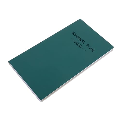 Operitacx 1 Spanischer Zeitplan wöchentlicher Terminkalender wöchentlicher notizblockplaner Notizbuch für die Arbeit planen professioneller Notizblock Kalender-Notizbuch Schulplaner Pu Green Operitacx 1 Spanischer Zeitplan wöchentlicher Terminkalender wöchentlicher notizblockplaner Notizbuch für die Arbeit planen professioneller Notizblock Kalender-Notizbuch Schulplaner Pu Green von Operitacx