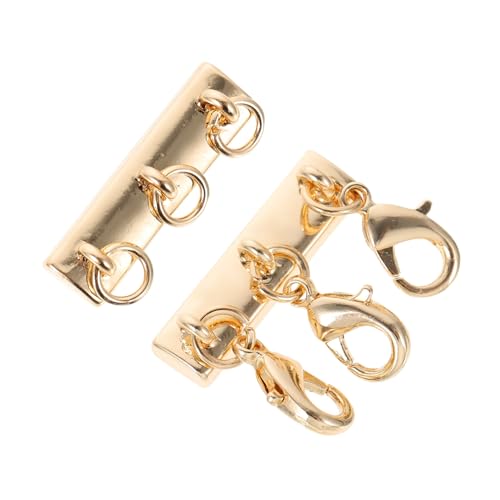 Operitacx 1 Stück Halsketten Gliederschnalle Ring Magnet Karabiner Anhänger Befestigungselemente Halter Gold Entwirrer Schlüssel Armband Kettenverschluss Haken Halsketten Operitacx 1 Stück Halsketten Gliederschnalle Ring Magnet Karabiner Anhänger Befestigungselemente Halter Gold Entwirrer Schlüssel Armband Kettenverschluss Haken Halsketten von Operitacx