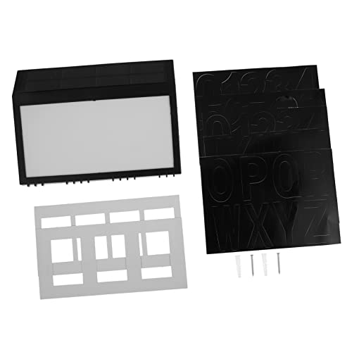 Operitacx 1 Stück LED Solar Hausnummernschild mit Lichtsensor Digitale Türplakette für Bessere Sichtbarkeit Einfache Installation Geeignet für Außenbereiche Leds Schwarz Operitacx 1 Stück LED Solar Hausnummernschild mit Lichtsensor Digitale Türplakette für Bessere Sichtbarkeit Einfache Installation Geeignet für Außenbereiche Leds Schwarz von Operitacx