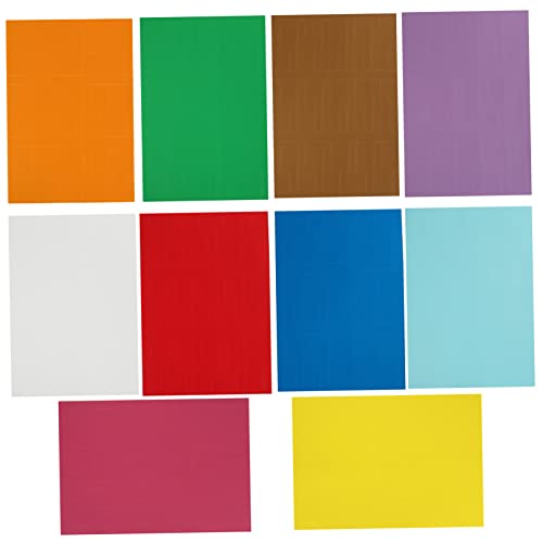 Operitacx 10 Blatt Etikettenpapier für Kabel Draht-Tags handschrift kabel organisieren Streifen aufkleber Kabeletiketten für das Kabelmanagement Kordeletiketten-Tags PVC selbstklebend Operitacx 10 Blatt Etikettenpapier für Kabel Draht-Tags handschrift kabel organisieren Streifen aufkleber Kabeletiketten für das Kabelmanagement Kordeletiketten-Tags PVC selbstklebend von Operitacx