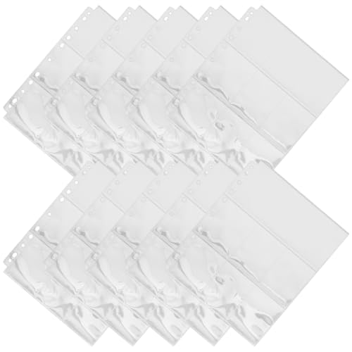 Operitacx 10 Blatt Fach Hüllen Nachfüllseiten Durchsichtige Kartenhüllen für Ringbuch Stabil und Langlebig für Fotos und Postkarten Operitacx 10 Blatt Fach Hüllen Nachfüllseiten Durchsichtige Kartenhüllen für Ringbuch Stabil und Langlebig für Fotos und Postkarten von Operitacx