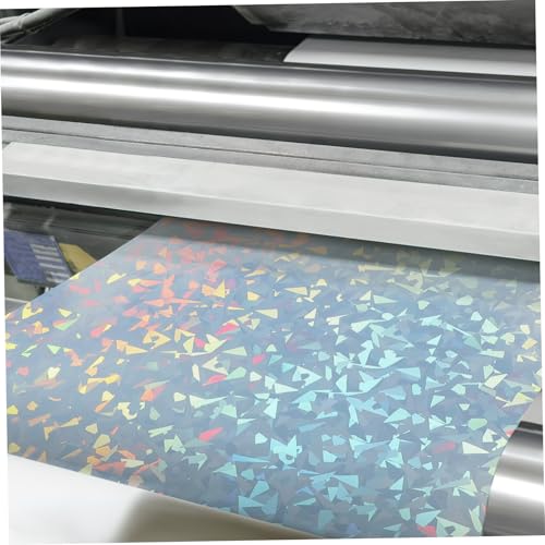 Operitacx 10 Blatt Holographisches Selbstklebendes Vinyl Aufkleberpapier Glänzend Wasserfest Bedruckbar mit Tintenstrahldrucker Vielseitig für DIY Basteln Starke Haftung Leicht Zuschneidbar Operitacx 10 Blatt Holographisches Selbstklebendes Vinyl Aufkleberpapier Glänzend Wasserfest Bedruckbar mit Tintenstrahldrucker Vielseitig für DIY Basteln Starke Haftung Leicht Zuschneidbar von Operitacx