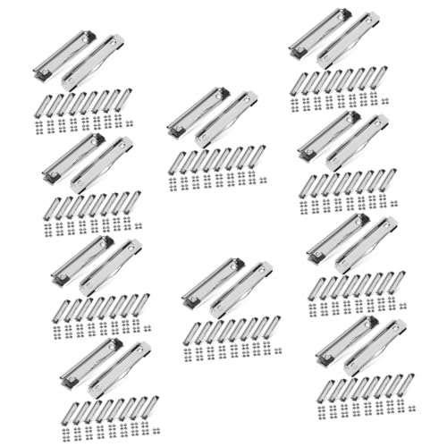 Operitacx 10 Sätze Klemmbrett Clips Metall Klemmen Mit Nägeln Für Schule Büro Und Klassenzimmer Robuste Langlebige Datei Clip Halterung Für Dokumente Notizen 10 Stück * 10 Operitacx 10 Sätze Klemmbrett Clips Metall Klemmen Mit Nägeln Für Schule Büro Und Klassenzimmer Robuste Langlebige Datei Clip Halterung Für Dokumente Notizen 10 Stück * 10 von Operitacx