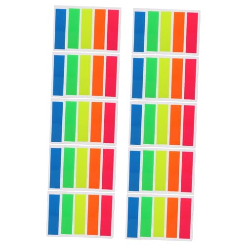 Operitacx 10 Sätze Selbstklebende Notizzettel Praktische Memo Pads mit Index Stickern für Büroorganisation Planen Markieren und Persönliche Notizen Vielseitig Verwendbar Einfache Anwendung Operitacx 10 Sätze Selbstklebende Notizzettel Praktische Memo Pads mit Index Stickern für Büroorganisation Planen Markieren und Persönliche Notizen Vielseitig Verwendbar Einfache Anwendung von Operitacx