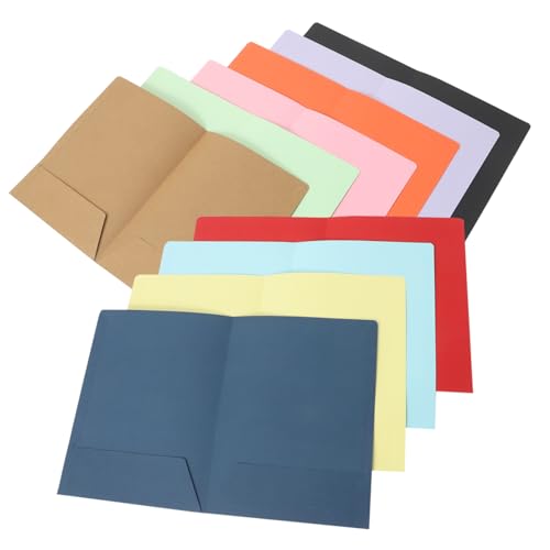 Operitacx 10 Stück Aktenordner Schulmappen mit Taschen Trennwände mit Taschen Ordner mit Brads Ordner mit Ordnern Portfolio-Ordner Notizbuch mit Ordner Süße Ordner für die Schule Papier Operitacx 10 Stück Aktenordner Schulmappen mit Taschen Trennwände mit Taschen Ordner mit Brads Ordner mit Ordnern Portfolio-Ordner Notizbuch mit Ordner Süße Ordner für die Schule Papier von Operitacx