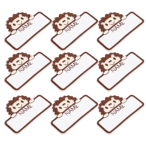 Operitacx 10 Stück Cartoon Tiername Post Flicken für Kleidung Kinderbekleidungsetiketten Stoffetiketten für handgefertigte Artikel Kleidungsetiketten mit Namen Labels nähen Polyester Braun Operitacx 10 Stück Cartoon Tiername Post Flicken für Kleidung Kinderbekleidungsetiketten Stoffetiketten für handgefertigte Artikel Kleidungsetiketten mit Namen Labels nähen Polyester Braun von Operitacx