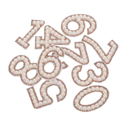 Operitacx 10 Stück Diy Bügel Patches mit Funkelnden Perlen und Strass für Kleidung Aufnäher zur Individuellen Gestaltung von T Shirts Röcken und Mehr Operitacx 10 Stück Diy Bügel Patches mit Funkelnden Perlen und Strass für Kleidung Aufnäher zur Individuellen Gestaltung von T Shirts Röcken und Mehr von Operitacx