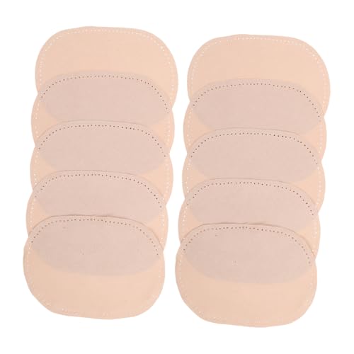 Operitacx 10 Stück Ellbogen Knie Patches Weichem Wildleder Oval zum Aufnähen Strapazierfähig und Vielseitig für Jacken und Pullover Nahtlose Stoffreparatur ohne Kleber Waschbeständig und von Operitacx