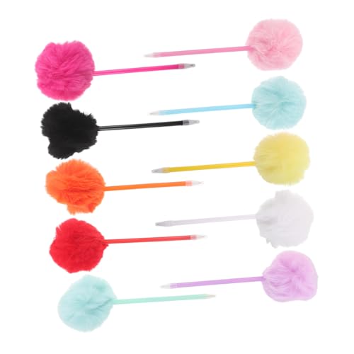 Operitacx 10 Stück Kreative Plüsch Pom Pom Kugelschreiber Kuschelige Schreibstifte mit Flauschigem Kugel Pompon Niedliche Glatte Kugelschreiber für Mädchen Schüler Schule und Büro Originelle Operitacx 10 Stück Kreative Plüsch Pom Pom Kugelschreiber Kuschelige Schreibstifte mit Flauschigem Kugel Pompon Niedliche Glatte Kugelschreiber für Mädchen Schüler Schule und Büro Originelle von Operitacx