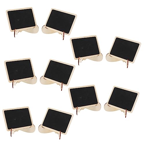 Operitacx 10 Stück Message Board Trocken Abwischbare Tafel Mini Tafelschilder Katzenfiguren Heimdekoration Klappbare Staffeleien Für Display Etiketten Tafel Tischkarte Kleine von Operitacx