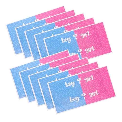 Operitacx 10 Stück Teiliges Gender Reveal Wasserflaschen Sticker Shower Dekoration Kreative Flaschenaufkleber Jungen Mädchen Party Deko Sicher Haftend Vielseitig Verwendbar für Feiern Operitacx 10 Stück Teiliges Gender Reveal Wasserflaschen Sticker Shower Dekoration Kreative Flaschenaufkleber Jungen Mädchen Party Deko Sicher Haftend Vielseitig Verwendbar für Feiern von Operitacx