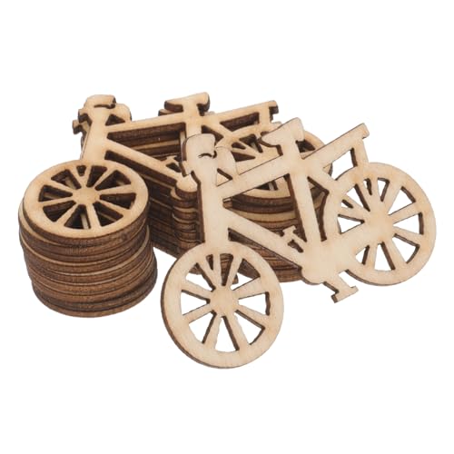Operitacx 10 Stück Teiliges Holzscheiben Fahrradform aus Naturbelassenem Holz Stabile Unbemalte Holz Ausschnitte für DIY Bastelprojekte Geschenkidee für Kreative Kunst und Dekoration Operitacx 10 Stück Teiliges Holzscheiben Fahrradform aus Naturbelassenem Holz Stabile Unbemalte Holz Ausschnitte für DIY Bastelprojekte Geschenkidee für Kreative Kunst und Dekoration von Operitacx