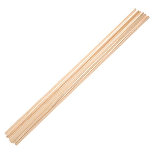 Operitacx 10 Stück Teiliges Isosceles Dreieck Holzleisten Fensterdekor DIY Modellbau Dekorative Zierleisten aus Naturholz für Fensterrahmen und Möbelkanten von Operitacx