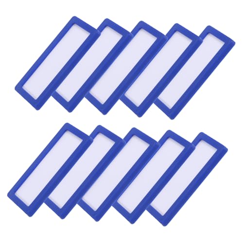 Operitacx 10 Stück Teiliges Magnetische und Klebende Blaue Etikettenhalter Vielseitig Einsetzbar als Büro und Regaletiketten mit Klarem Schutz und Papiereinlagen Langlebig und Sichtbar für Operitacx 10 Stück Teiliges Magnetische und Klebende Blaue Etikettenhalter Vielseitig Einsetzbar als Büro und Regaletiketten mit Klarem Schutz und Papiereinlagen Langlebig und Sichtbar für von Operitacx